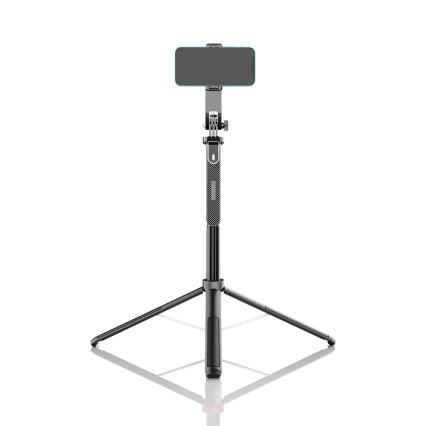 Winner Group - Selfie tyč 3v1 so stojanom 55 mAh 180 cm čierna