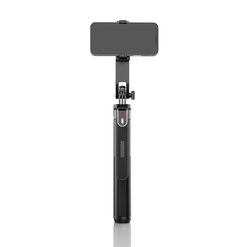 Winner Group - Selfie tyč 3v1 so stojanom 55 mAh 180 cm čierna