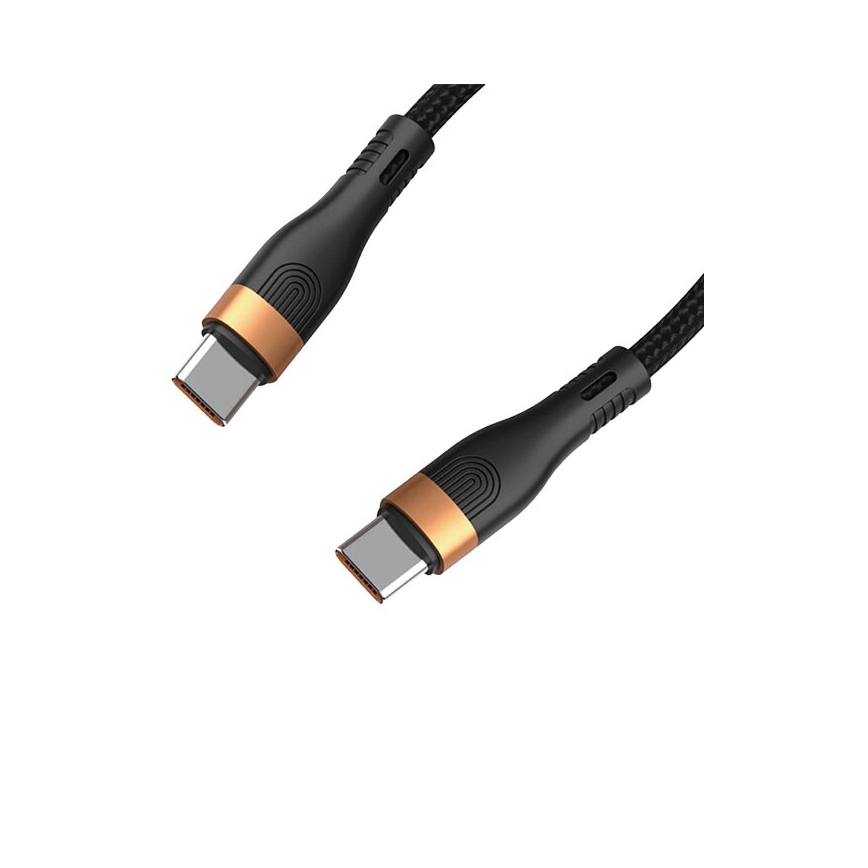 Winner Group -USB kábel 3v1 USB-C / Lightning, USB-C a Micro USB 100W 1,5m čierna