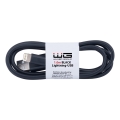 Winner Group - USB kábel Lightning / USB-A 1m čierna