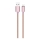 Winner Group - USB kábel Lightning / USB-A 1m ružová