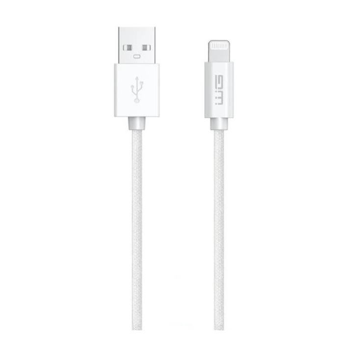 Winner Group - USB kábel MFI Lightning / USB-A 1m biely