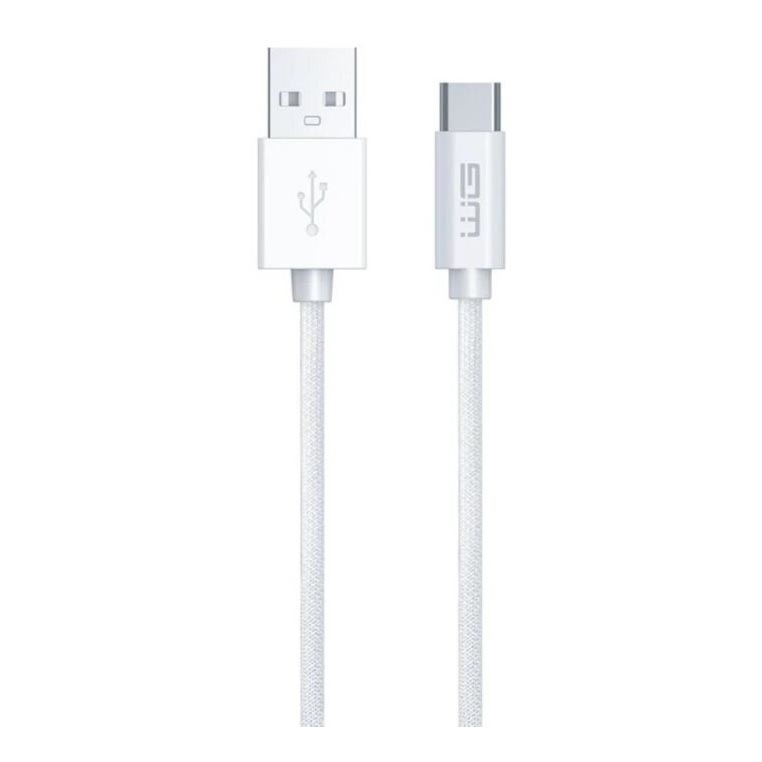 Winner Group - USB kábel USB-C / USB-A 60W 1m biela