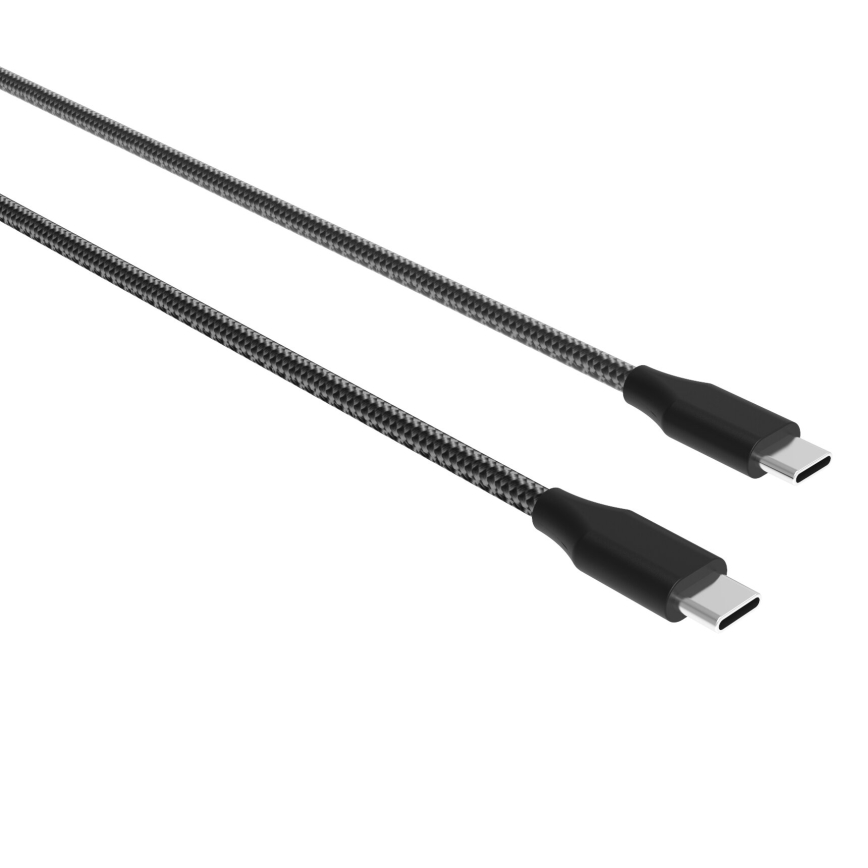 Winner Group - USB kábel USB-C / USB-C 140W 1,5m čierna