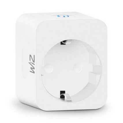 WiZ - Inteligentná zásuvka F 2300W Wi-Fi SCHUKO