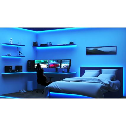 WiZ - LED RGBW Stmievateľný pásik 4m LED/6,5/230V 2700-6500K Wi-Fi