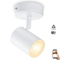 WiZ - LED Stmievateľné bodové svietidlo IMAGEO 1xGU10/4,9W/230V 2700-6500K CRI 90 Wi-Fi biela