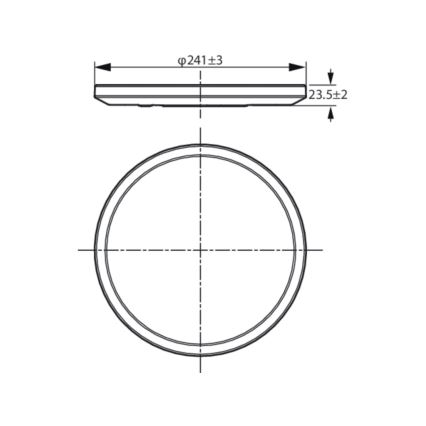 WiZ - LED Stmievateľné stropné svietidlo SUPERSLIM LED/14W/230V 2700-6500K Wi-Fi čierna