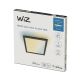 WiZ - LED Stmievateľné stropné svietidlo SUPERSLIM LED/36W/230V 2700-6500K Wi-Fi čierna