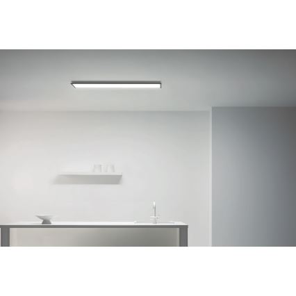 WiZ - LED Stmievateľný panel SUPERSLIM LED/36W/230V 2700-6500K Wi-Fi čierna