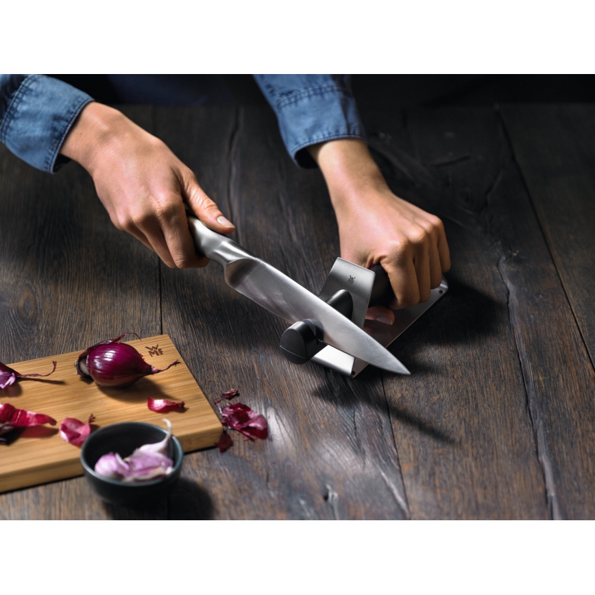 WMF - Brúska na nože GOURMET 22,3 cm čierna/nerez