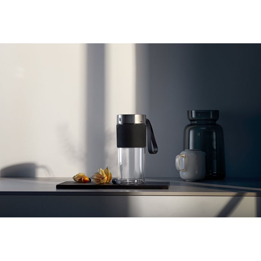 WMF - Cestovný smoothie mixér KITCHENminis 50W/7,4V 1200 mAh nerez