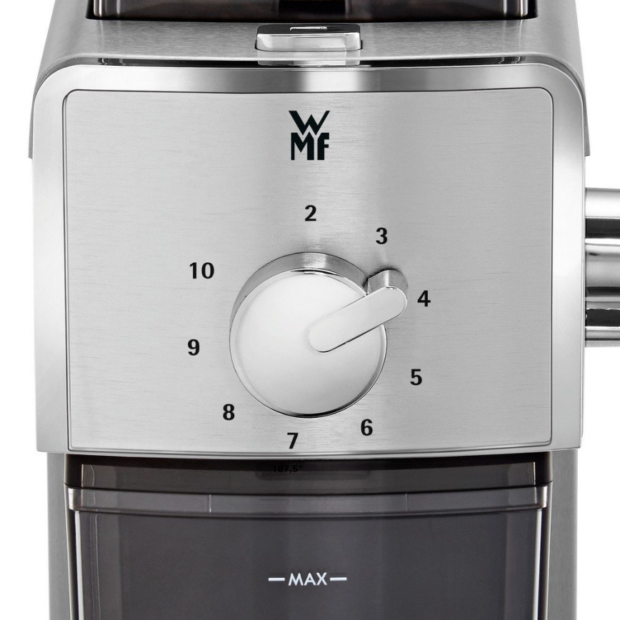 WMF - Elektrický mlynček na kávu 180 g STELIO 110W/230V nerez
