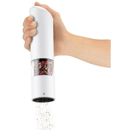 WMF - Elektrický mlynček na korenie 6xAAA biela