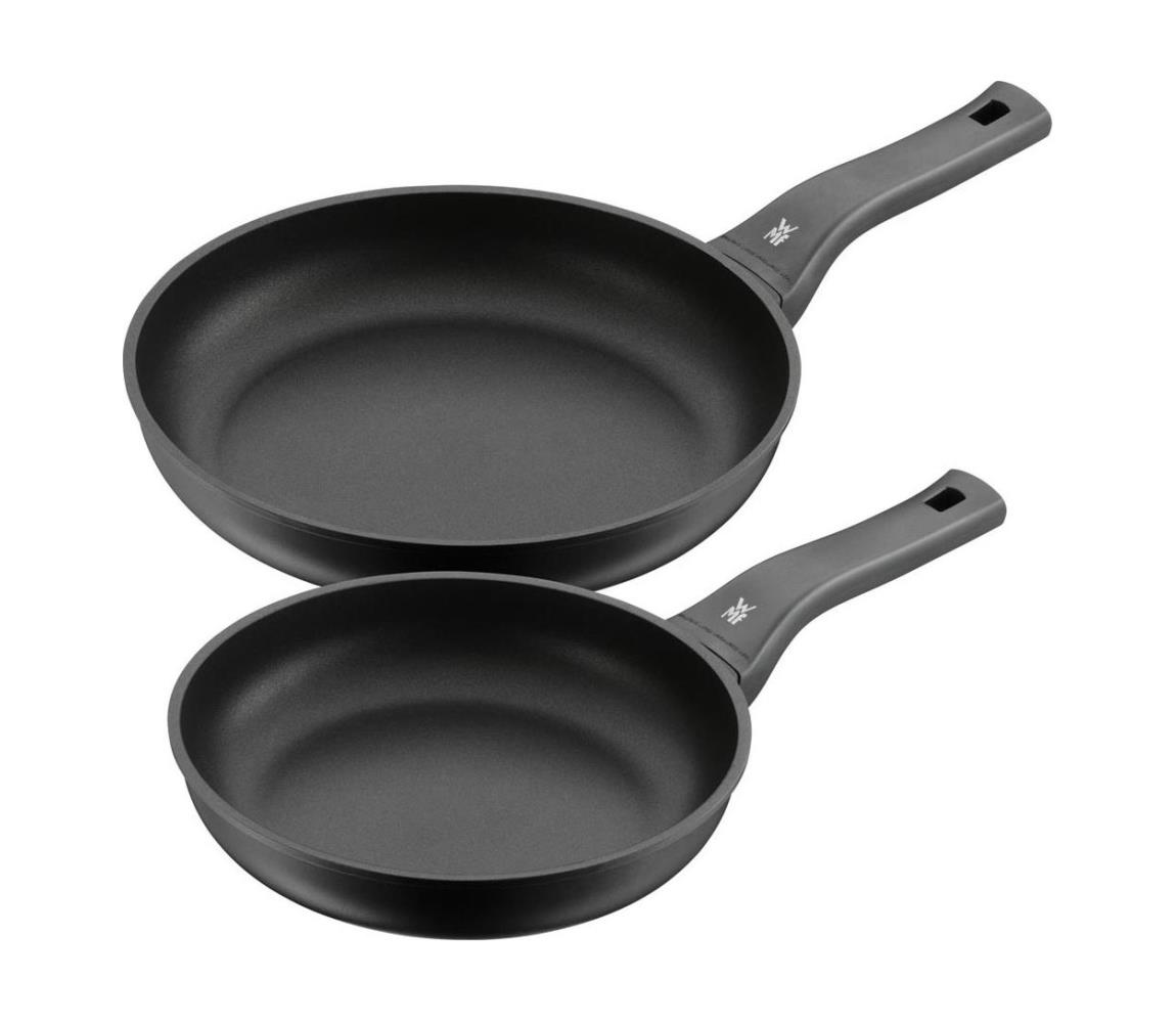 WMF - sada 2 panvíc PERMADUR EXCELLENT, priemer 24/28 cm, čierna 575029990