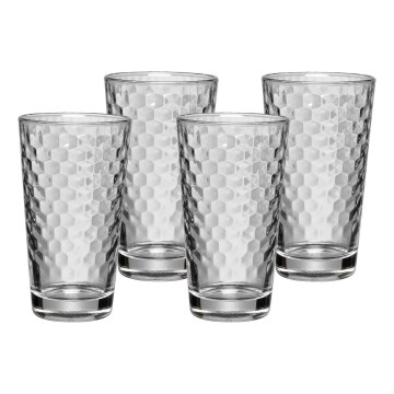 WMF - SADA 4x Pohár na latte macchiato COFFEE TIME 280 ml