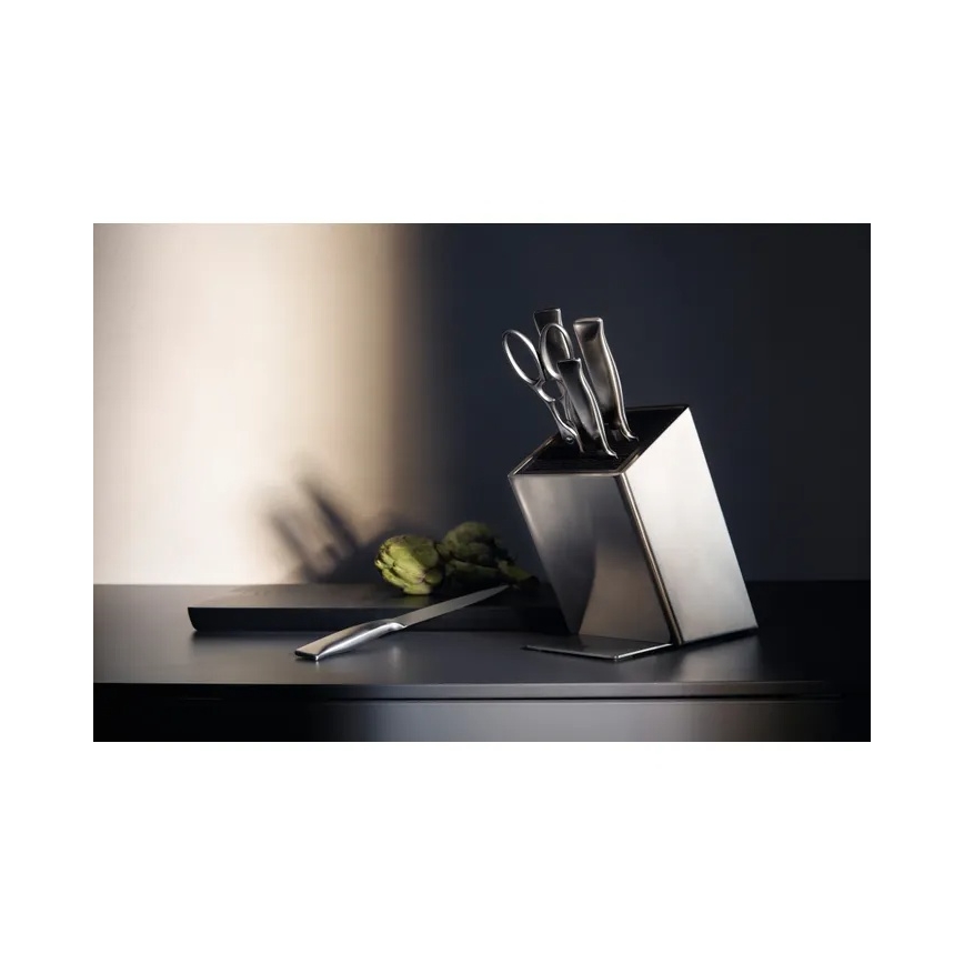 WMF - Sada kuchynských nožov v stojane GRAND GOURMET, 6 ks