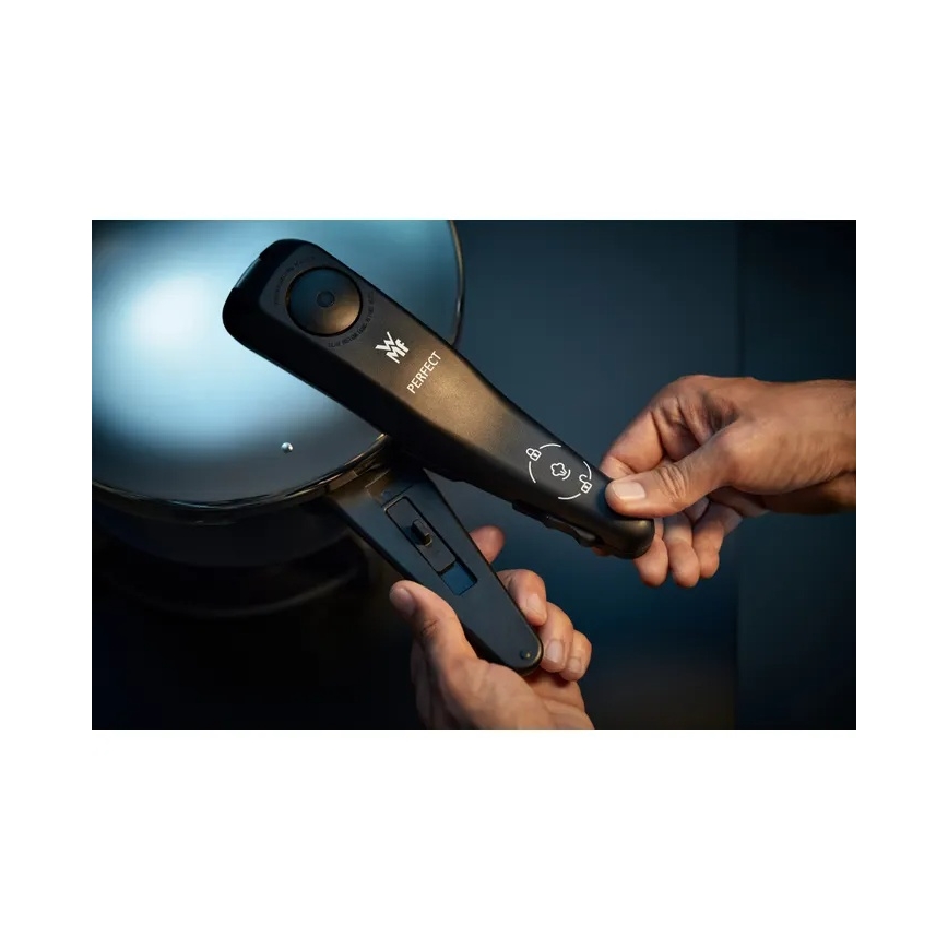 WMF - Sada tlakových hrncov 8,5 l + 4,5 l PERFECT z nerezovej ocele