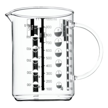 WMF - Sklenená odmerka GOURMET 1l