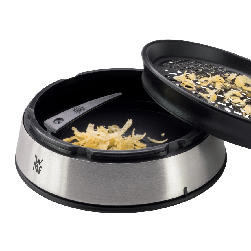 WMF - Strúhadlo na zázvor, priemer 9 cm, nerezová oceľ/čierna