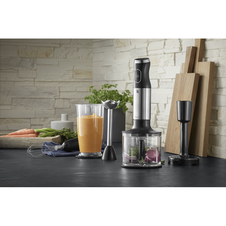WMF - Tyčový mixér s príslušenstvom 4v1 KULT X 600W/230V nerez