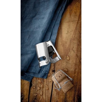 WMF - Zátka na šampanské CLEVER & MORE 4 × 5 cm, nerezová oceľ