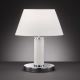 Wofi 10170 - LED Stolná lampa LUTON 1xE27/40W/230V + LED/5W/230V