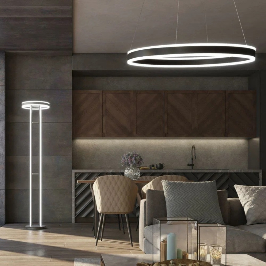 Wofi 12147 - LED Stmievateľný luster na lanku KEMI LED/73W/230V 3000K + diaľkové ovládanie