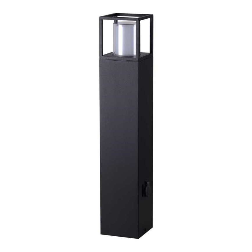 Wofi 12234 - LED Vonkajšia lampa so zásuvkou FILIA LED/8,5W/230V IP54 80 cm SCHUKO