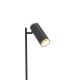 Wofi 3003-104 - LED Stmievateľná stojacia lampa TOULOUSE LED/10W/230V čierna/zlatá