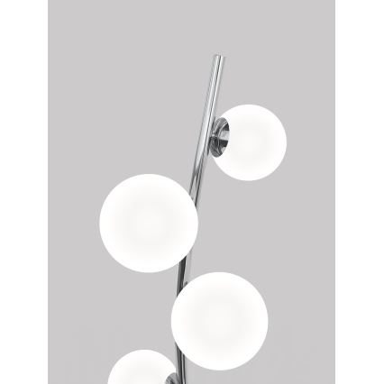 Wofi 3014-907 - LED Stojacia lampa NANCY 9xG9/3,5W/230V lesklý chróm