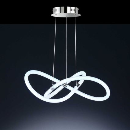 Wofi 6883.01.01.9000 - LED Stmievateľný luster na lanku MIRA LED/37W/230V 3000-6000K + diaľkové ovládanie