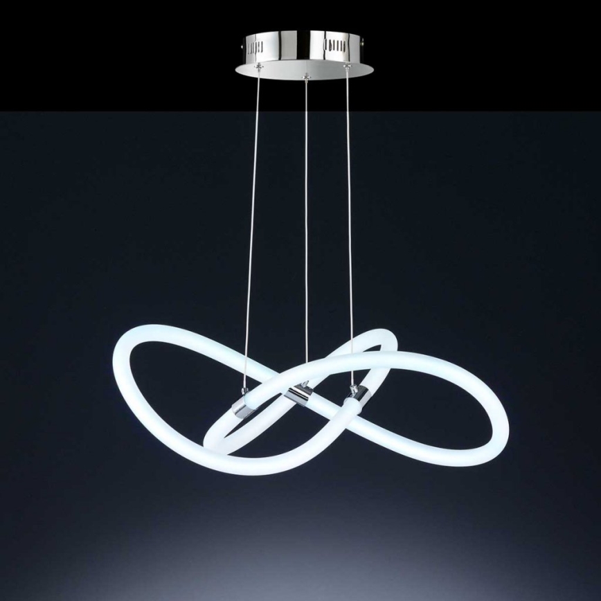 Wofi 6883.01.01.9000 - LED Stmievateľný luster na lanku MIRA LED/37W/230V 3000-6000K + diaľkové ovládanie