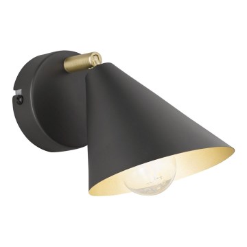 Wofi 70114G - Nástenná lampa GLORIA 1xE14/28W/230V