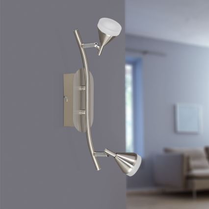 Wofi 7796.02.64.0000 - LED Bodové svietidlo CAMERON 2xLED/5W/230V