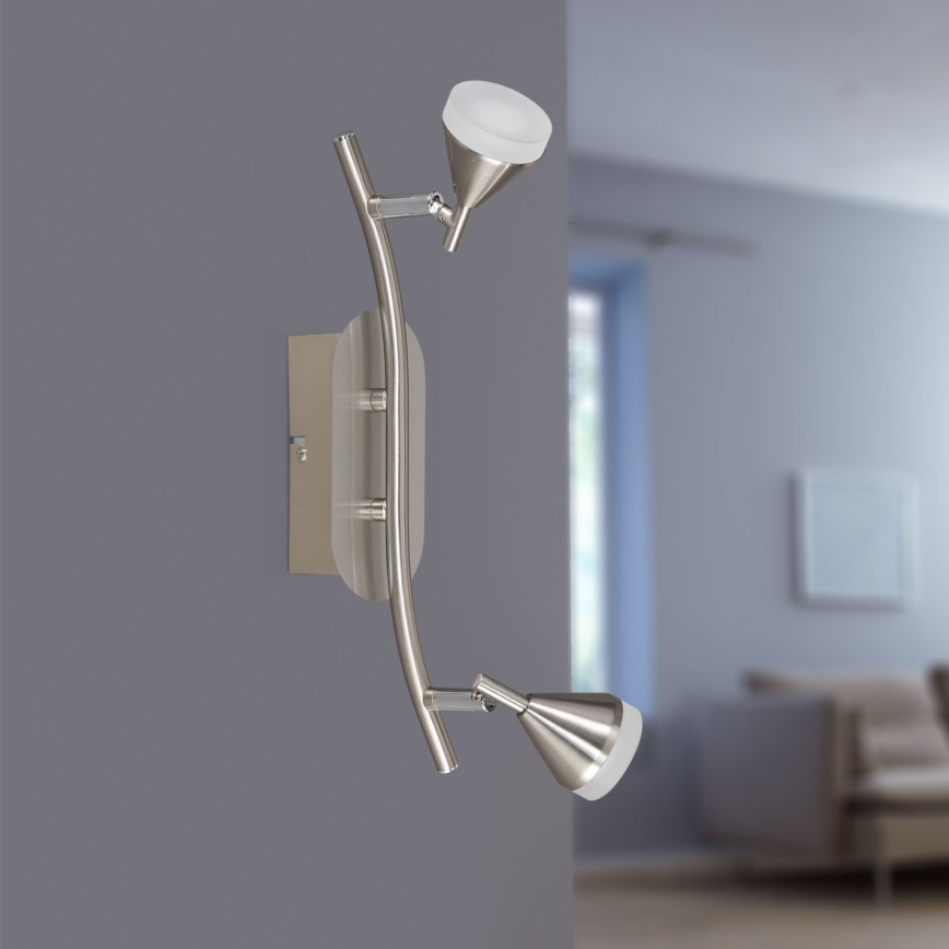 Wofi 7796.02.64.0000 - LED Bodové svietidlo CAMERON 2xLED/5W/230V