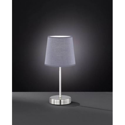 Wofi 8324.01.50.0000 - Stolná lampa CESENA 1xE14/42W/230V šedá