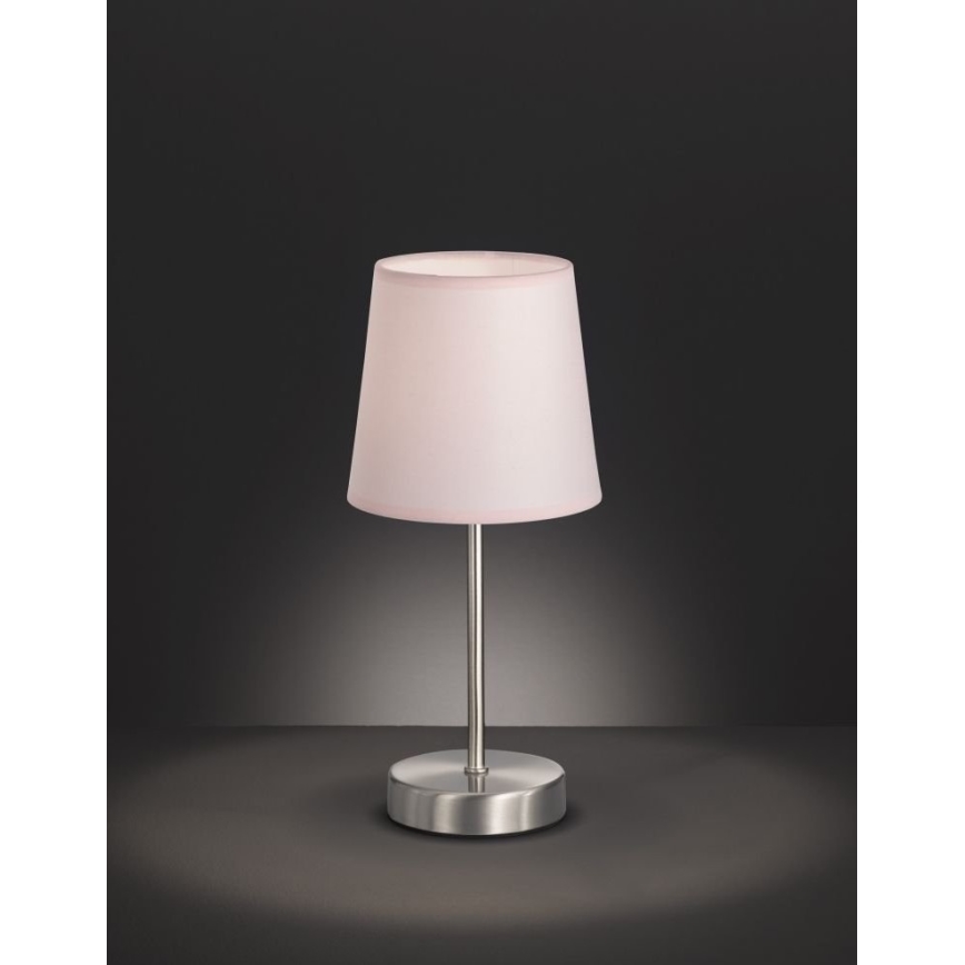 Wofi 8324.01.94.8000 - Stolná lampa CESENA 1xE14/42W/230V ružová