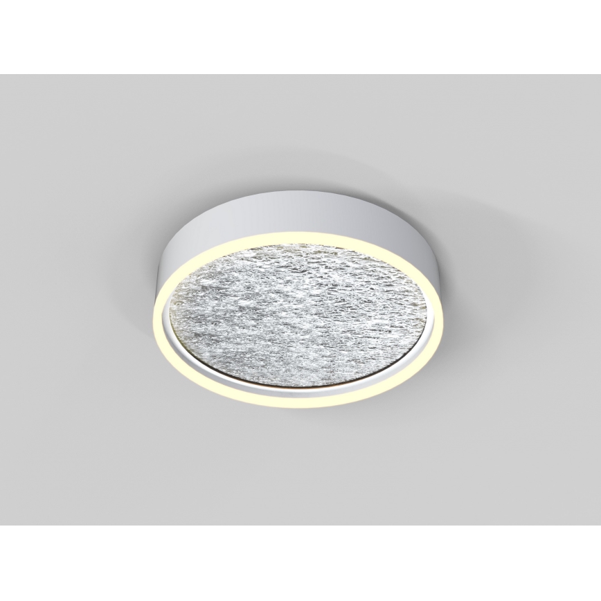 Wofi 9002-103M - LED Stmievateľné stropné svietidlo BORDEAUX LED/37W/230V strieborná