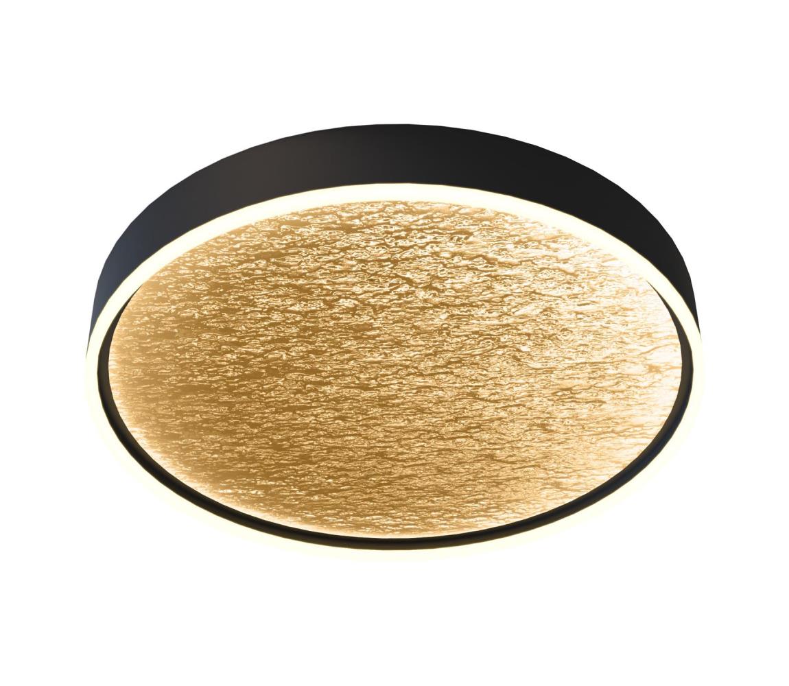 Wofi Wofi 9002-104L-LED Stmievateľné stropné svietidlo BORDEAUX LED/60W/230V čierna/zlat