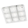 Wofi 9105.09.01.6420 - LED Stropné svietidlo TYRA 9xLED/4W/230V
