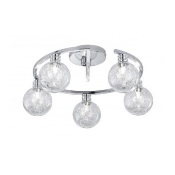 WOFI 9325.05.01.0000 - Stropné svietidlo FERO 5xG9/28W