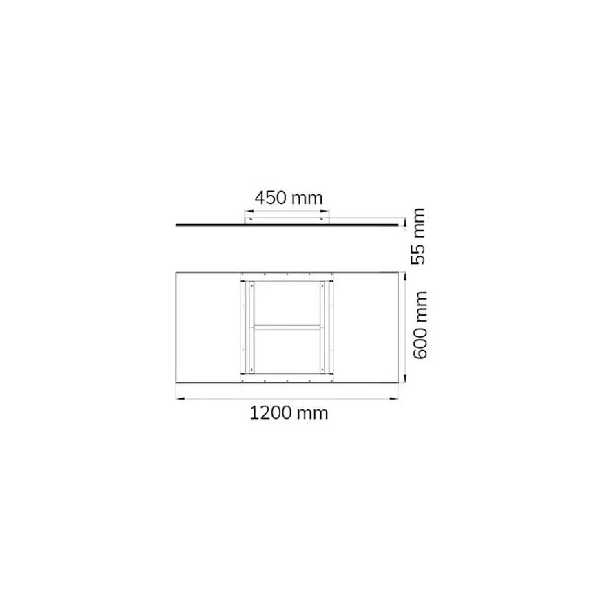 Wofi 9693.01.70.5200 - LED Stmievateľné stropné svietidlo LIV LED/44W/230V 2800-5500K + diaľkové ovládanie
