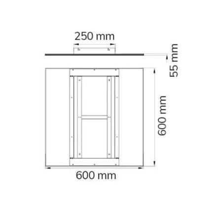 Wofi 9693.01.70.6600 - LED Stmievateľné stropné svietidlo LIV LED/36W/230V 2800-5500K + diaľkové ovládanie