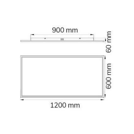 Wofi 9694.01.70.7120 - LED Stmievateľné stropné svietidlo MILO LED/52W/230V 2700-6000K + diaľkové ovládanie