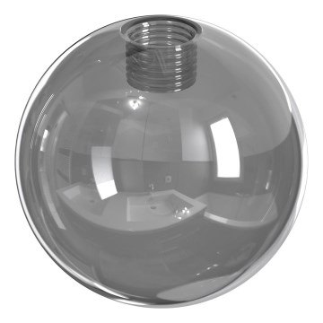 Wofi - Náhradné sklo k lustru, stolnej lampe, stojacej lampe a nástennému svietidlu VILLA pr. 10 cm šedá