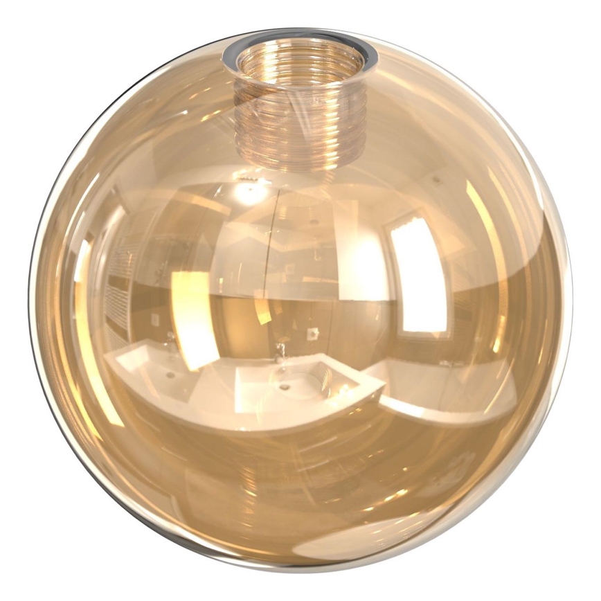 Wofi - Náhradné sklo k lustru, stolnej lampe, stojacej lampe a nástennému svietidlu VILLA pr. 8 cm béžová