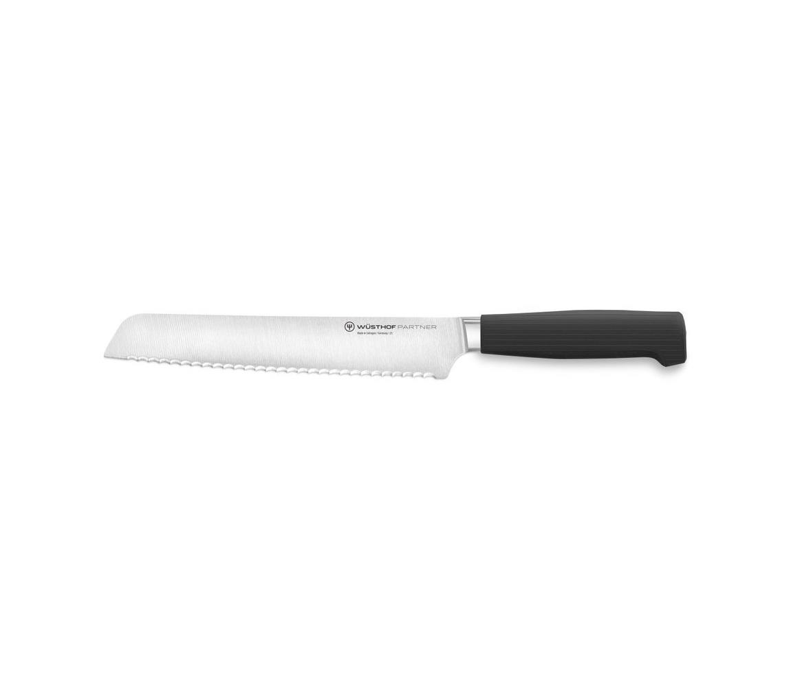 Wüsthof - Kuchynský nôž na chlieb PARTNER 20 cm čierny 1061831020