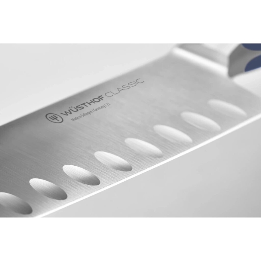 Wüsthof - Kuchynský nôž santoku CLASSIC COLOUR 17 cm modrá