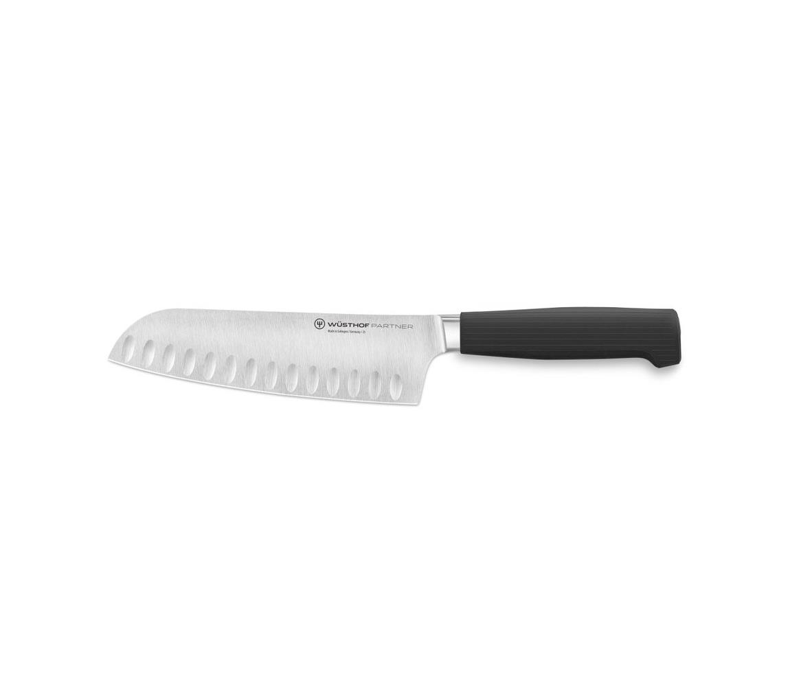 Wüsthof - Kuchynský nôž santoku PARTNER 17 cm čierny 1061831317